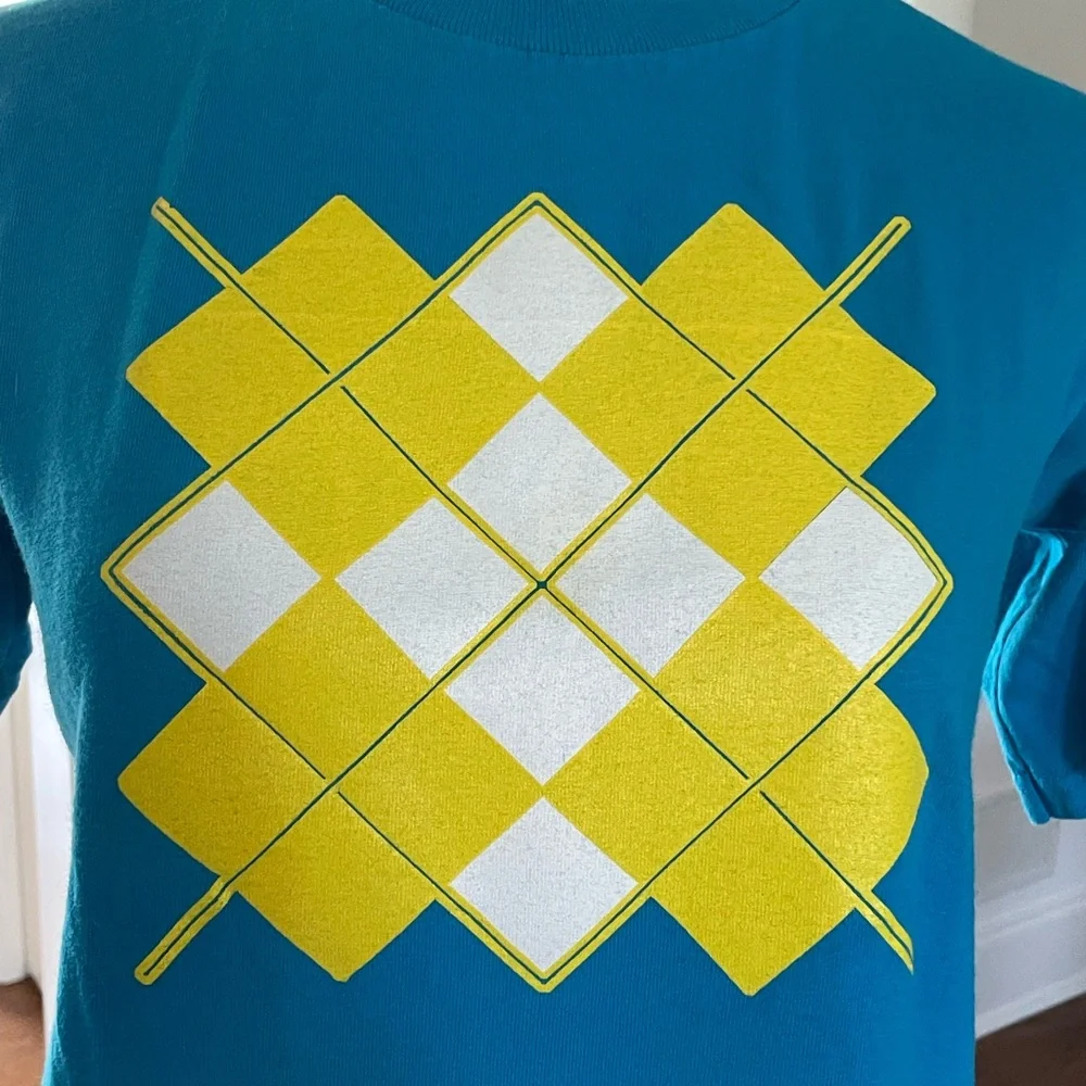 Graphic Concert T Argyle Print - Alternative/Indie Band The Format - FINAL SALE - Picture 3 of 4